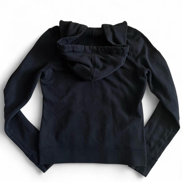 Hollister Navy Blue Longboard Classic Hoodie Size M fits very - Picture 4 of 6